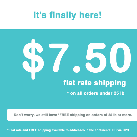 Flat Rate Shipping